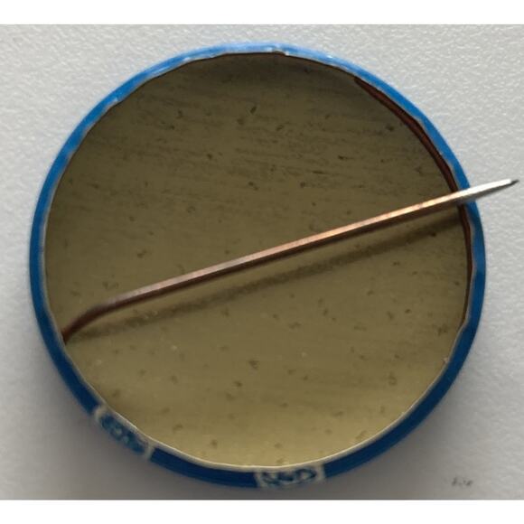 Work for Peace Dove Nov 13-14 Vintage Anti-Vietnam War Cause 1 1/8" Pin Button - Picture 2 of 3